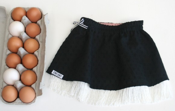 Oliver + S Swingset Skirt with fringe