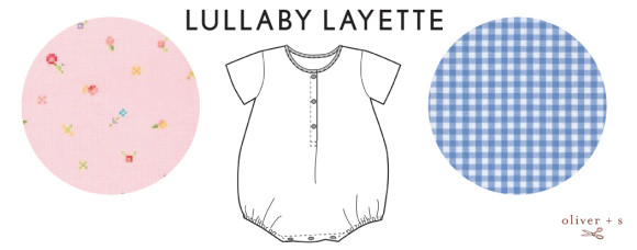 Oliver + S Lullaby Layette in Rose Quartz and Serenity