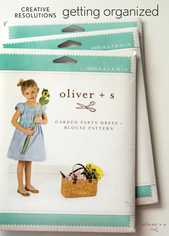 Organize your Oliver + S sewing patterns on a Pinterest board