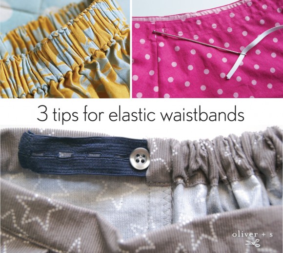 Tips and tricks for elastic waistbands