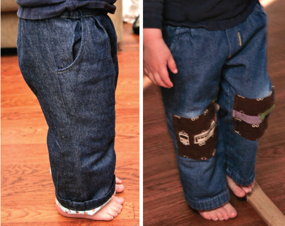 Oliver + S Sketchbook Shorts turned into pants