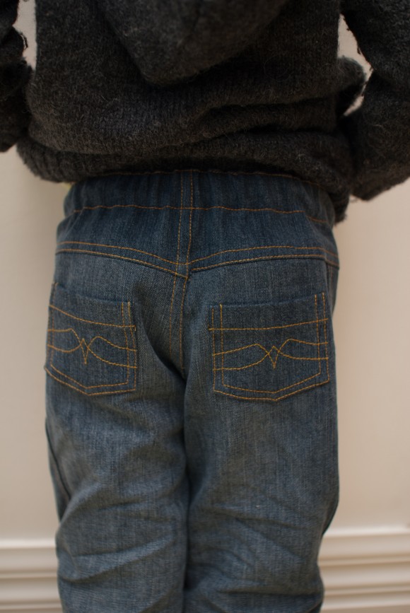 Oliver + S After School Pants made into jeans