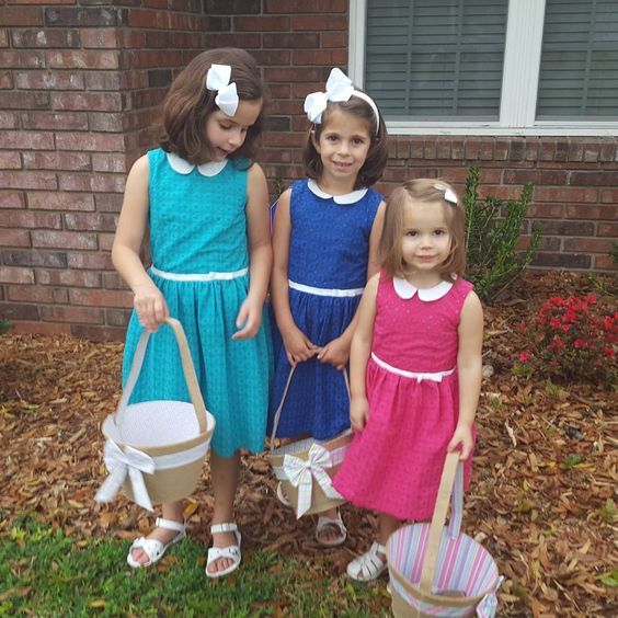 Coordinating sister hotsell easter dresses