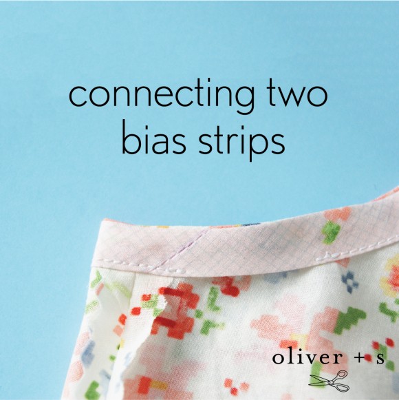 COnnecting two bias strips