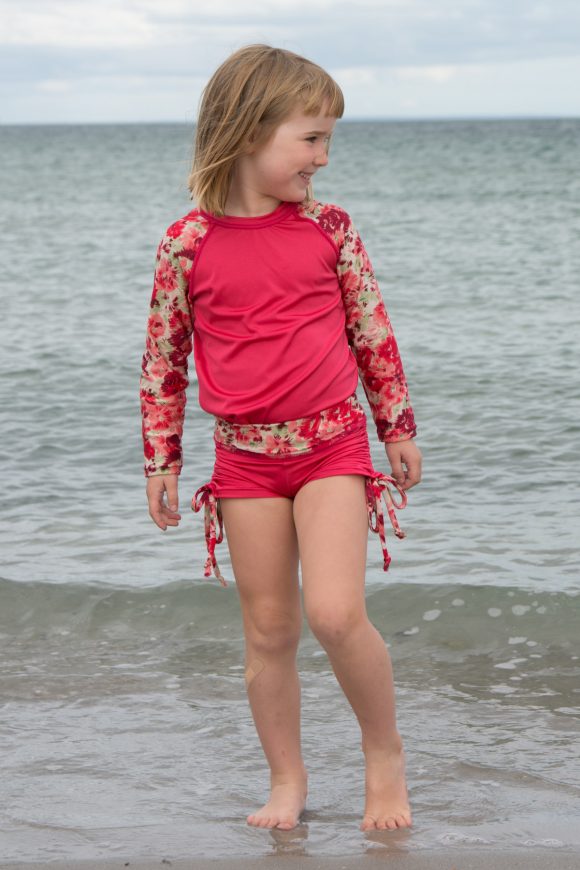 Oliver + S Field Trip Raglan T-shirt and Nature Walk Pants as beachwear