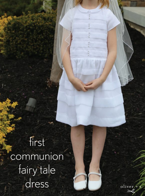 Oliver + S Fairy Tale Dress with Library Dress sleeves