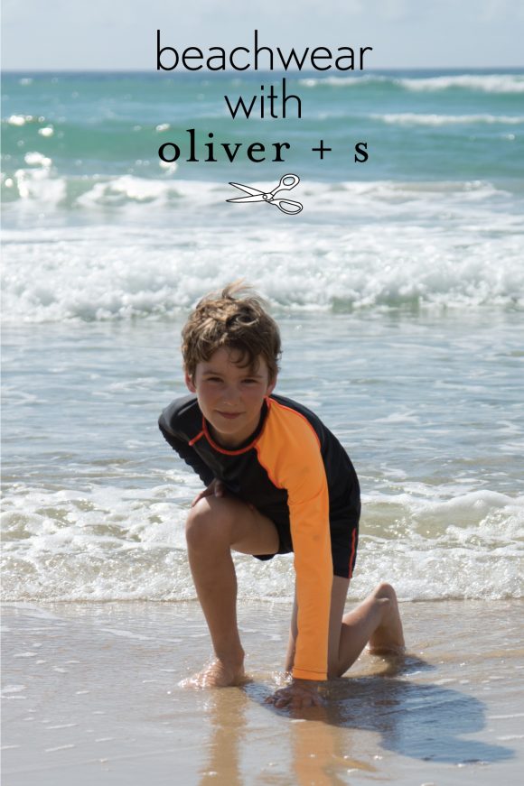 Oliver + S Field Trip Raglan T-shirt and Nature Walk Pants as beachwear