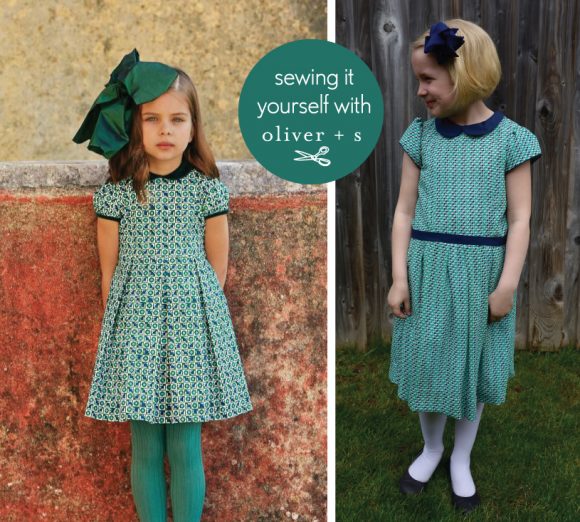 Oliver + S Fairy Tale Dress with Garden Party sleeves