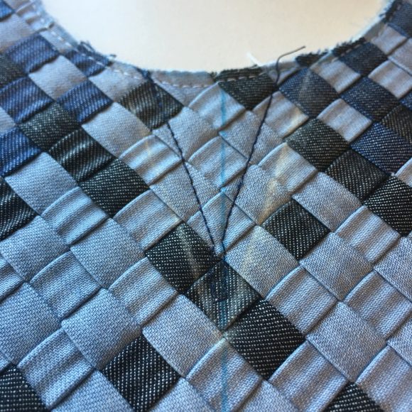 Fabric weaving tutorial
