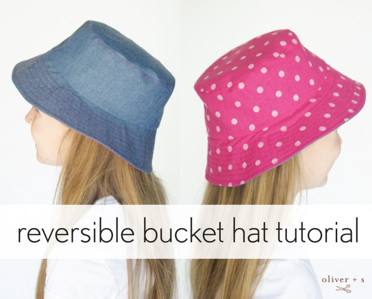 Oliver + S Reversible Bucket Hat tutorial