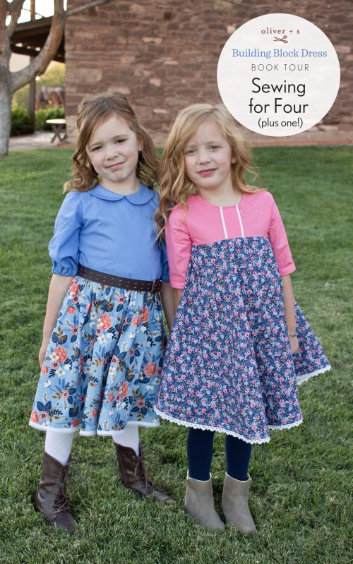 Building Block Dress Book Tour: Sewing for Four (Plus One!) | Blog ...