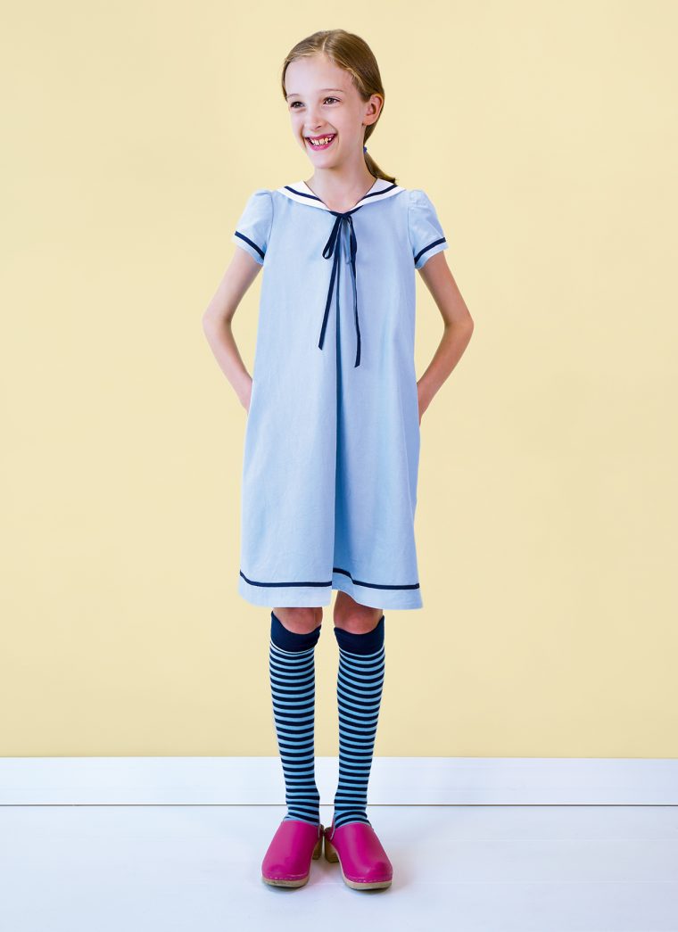 sailor-collar-a-line-dress