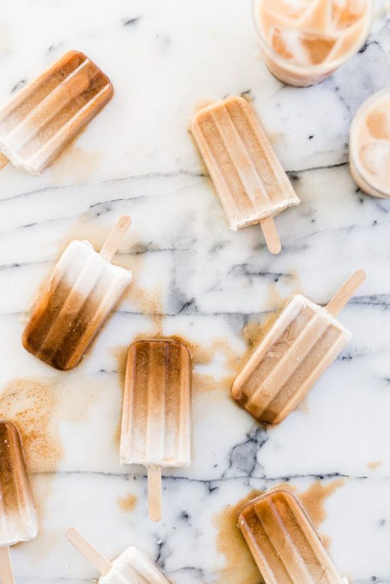 chai tea ombre popsicles