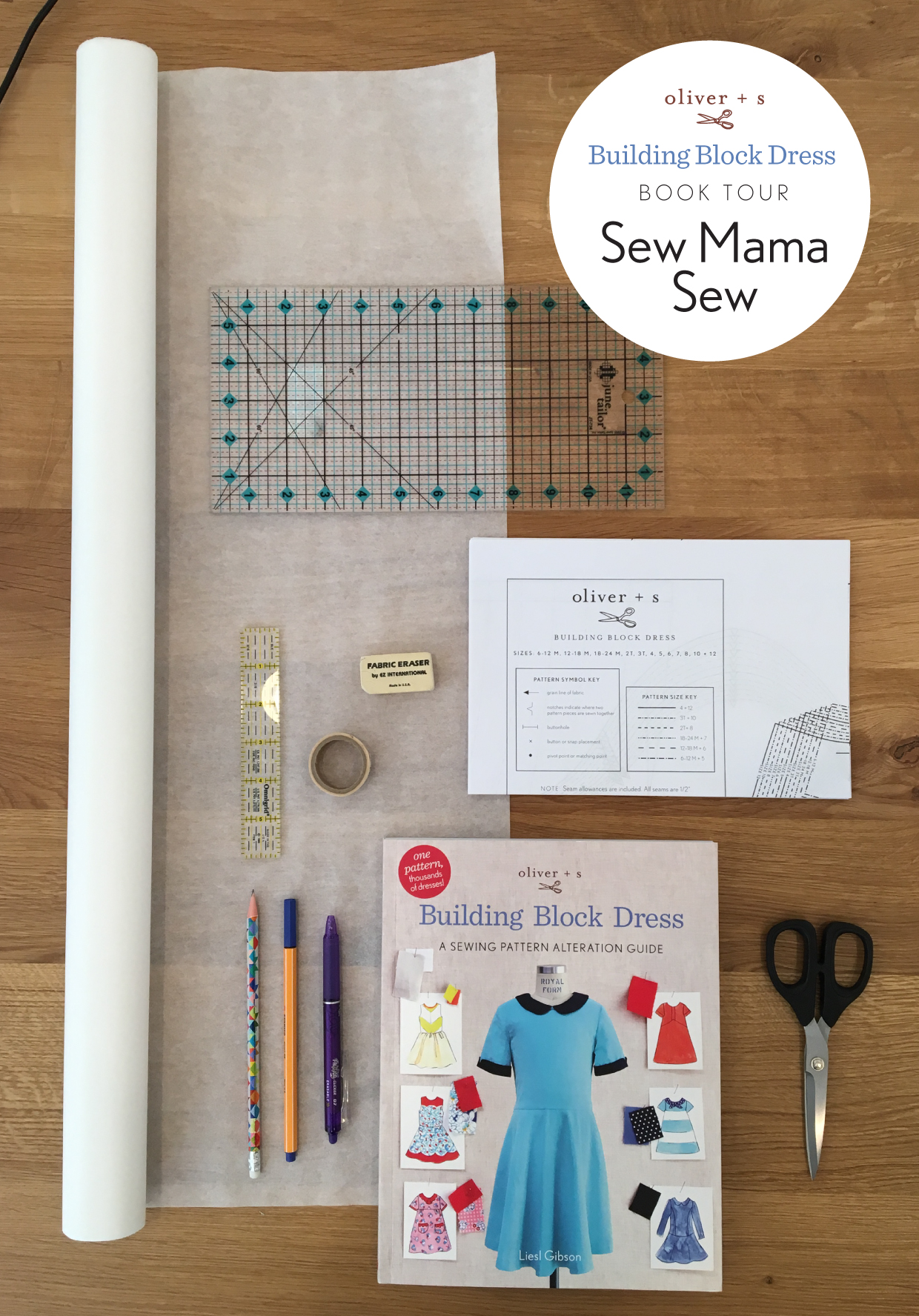 Building Block Dress Book Tour Sew Mama Sew Blog Oliver + S