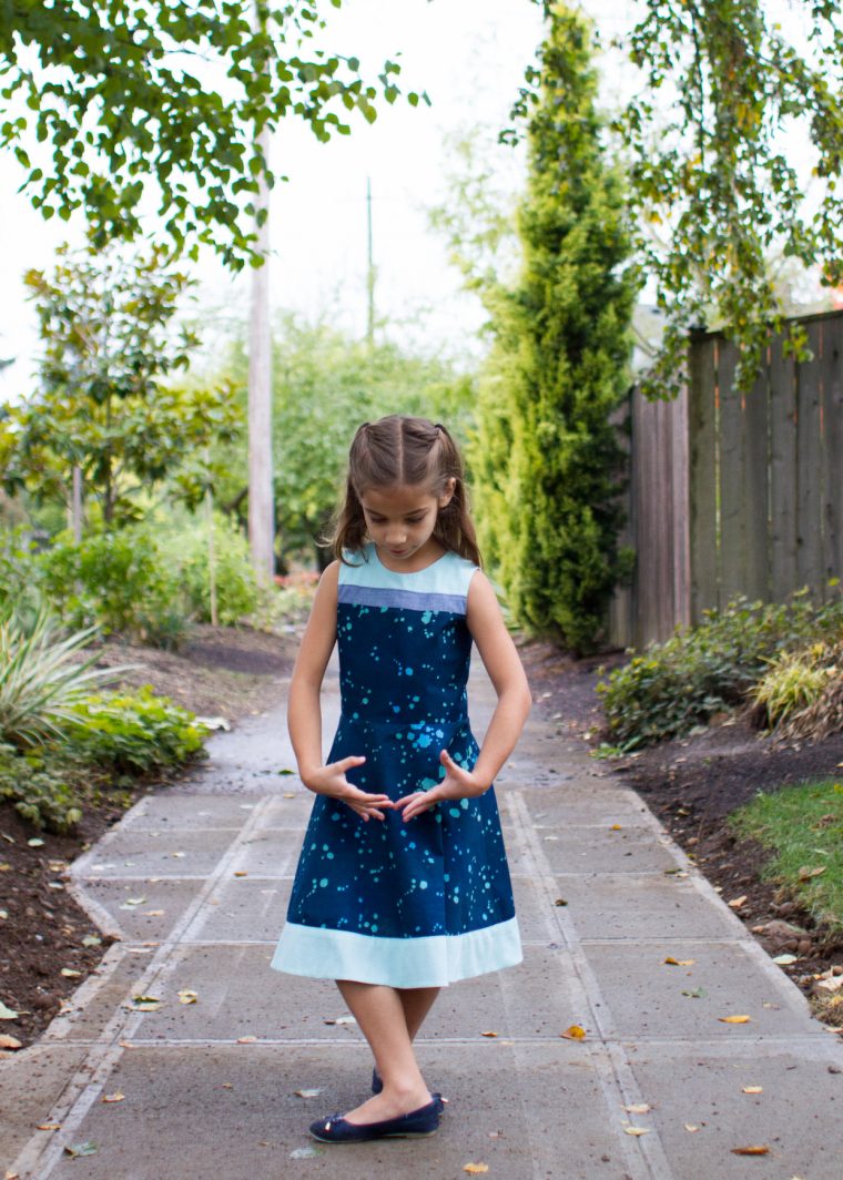 Oliver + S Building Block Dress book tour