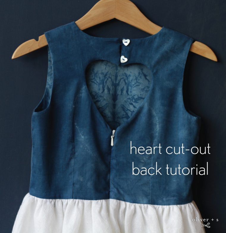 16 ways to hack a pattern: Create a back cut-out detail on a shirt or dress.