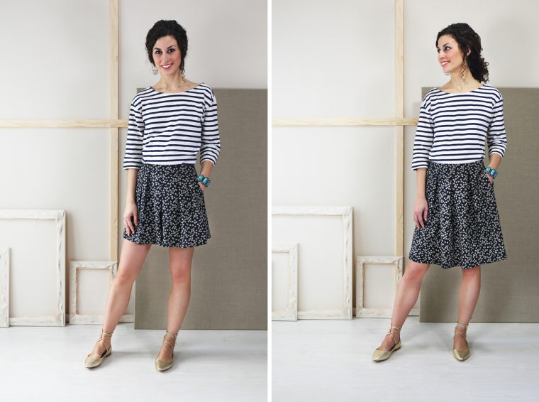 Liesl + Co SoHo Shorts + Skirt fabric ideas: canvas examples