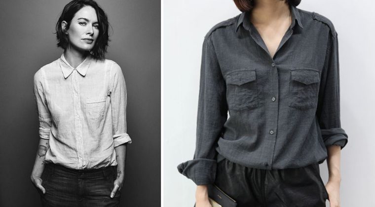 Liesl + Co Classic Shirt sewing pattern styling ideas: texture