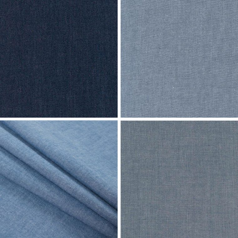 Classic Shirt fabric ideas: denim and chambray