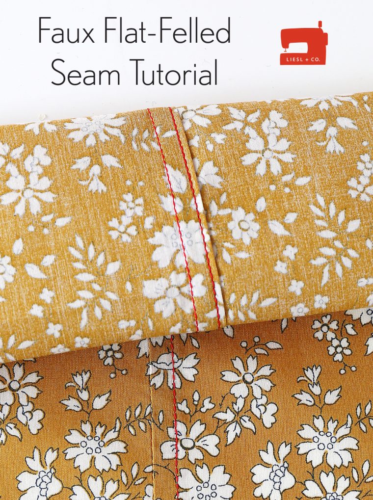 Faux Flat-Felled Seam Tutorial