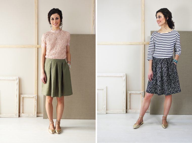 Liesl + Co SoHo Skirt sewing pattern