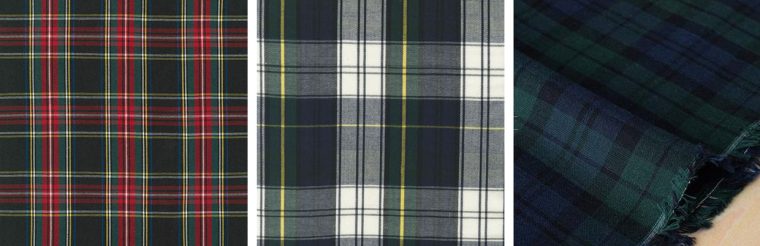 Classic Shirt fabric ideas: tartan and plaid