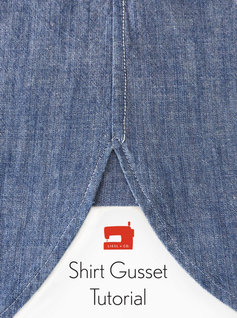 16 ways to hack a pattern: Add a shirt gusset.