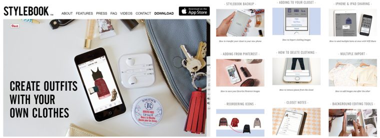 the Stylebook app is a clever way to organize your wardrobe