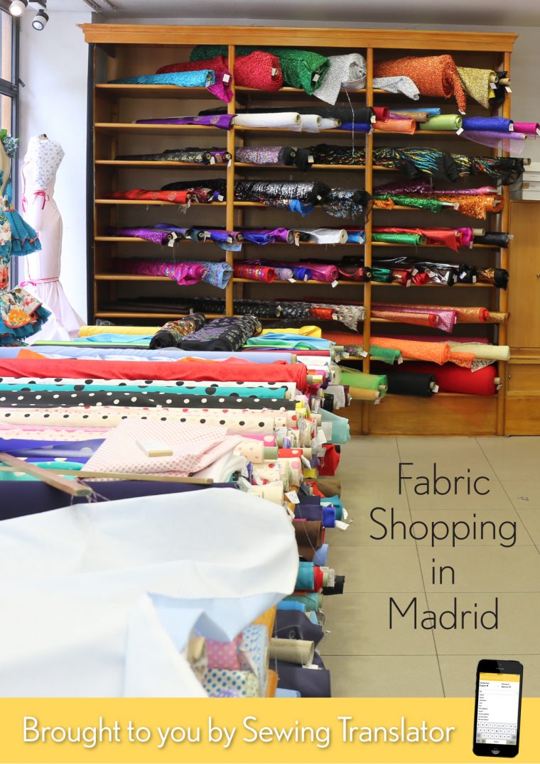 fabric shopping in Madrid: a guide