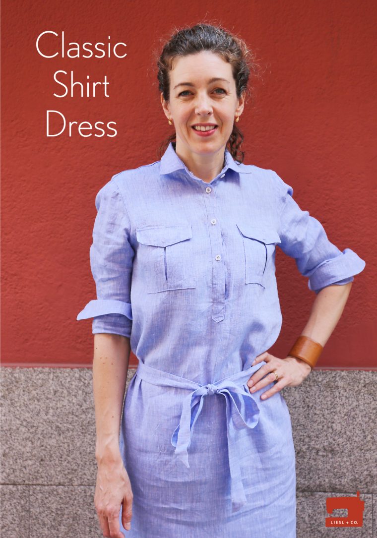 Liesl + Co Classic Shirt as shirt dress