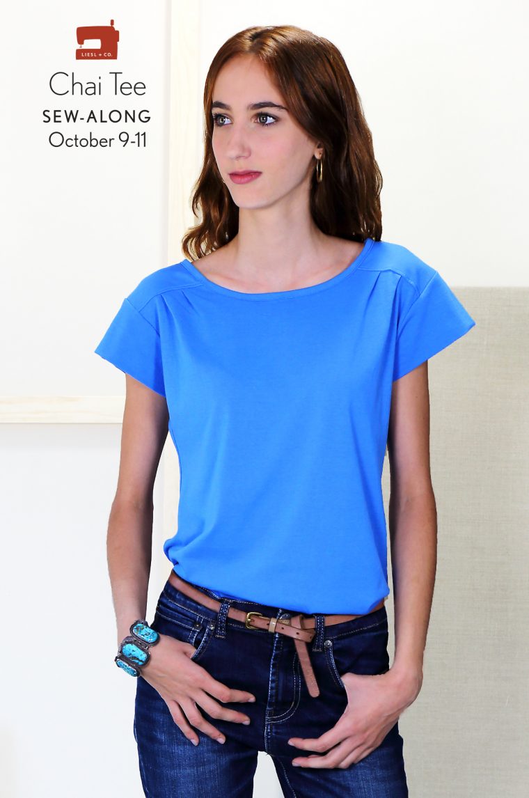 Liesl + Co. Chai Tee sew-along