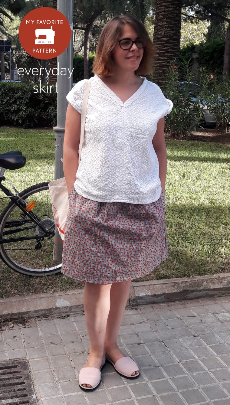 Liesl + Co. Everyday Skirt