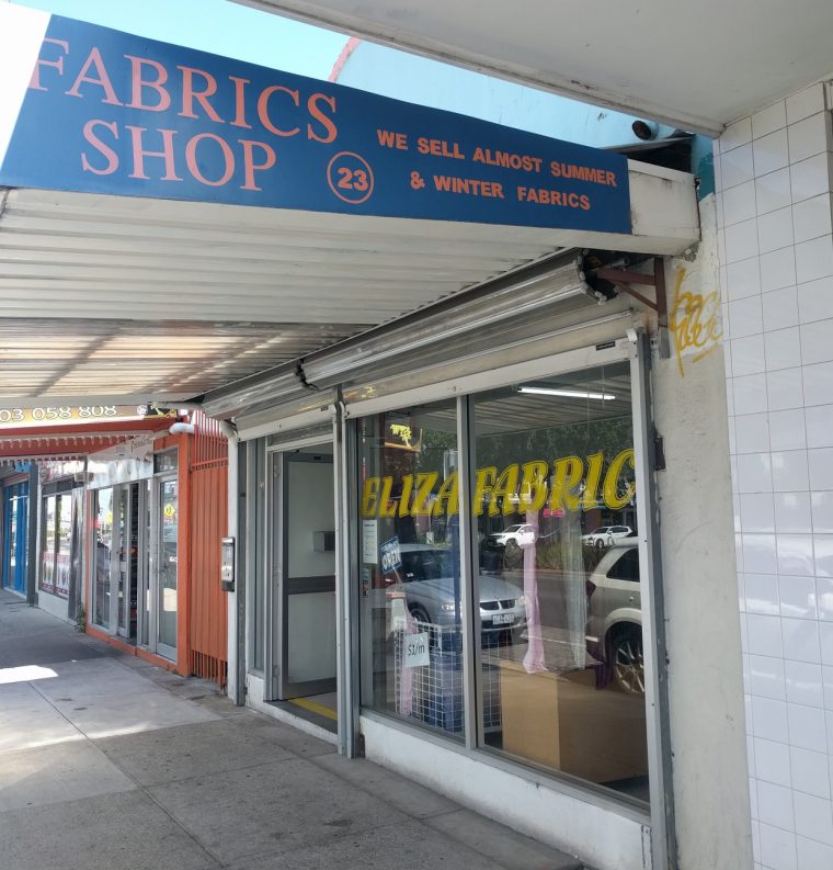 Fabric shopping in Melbourne