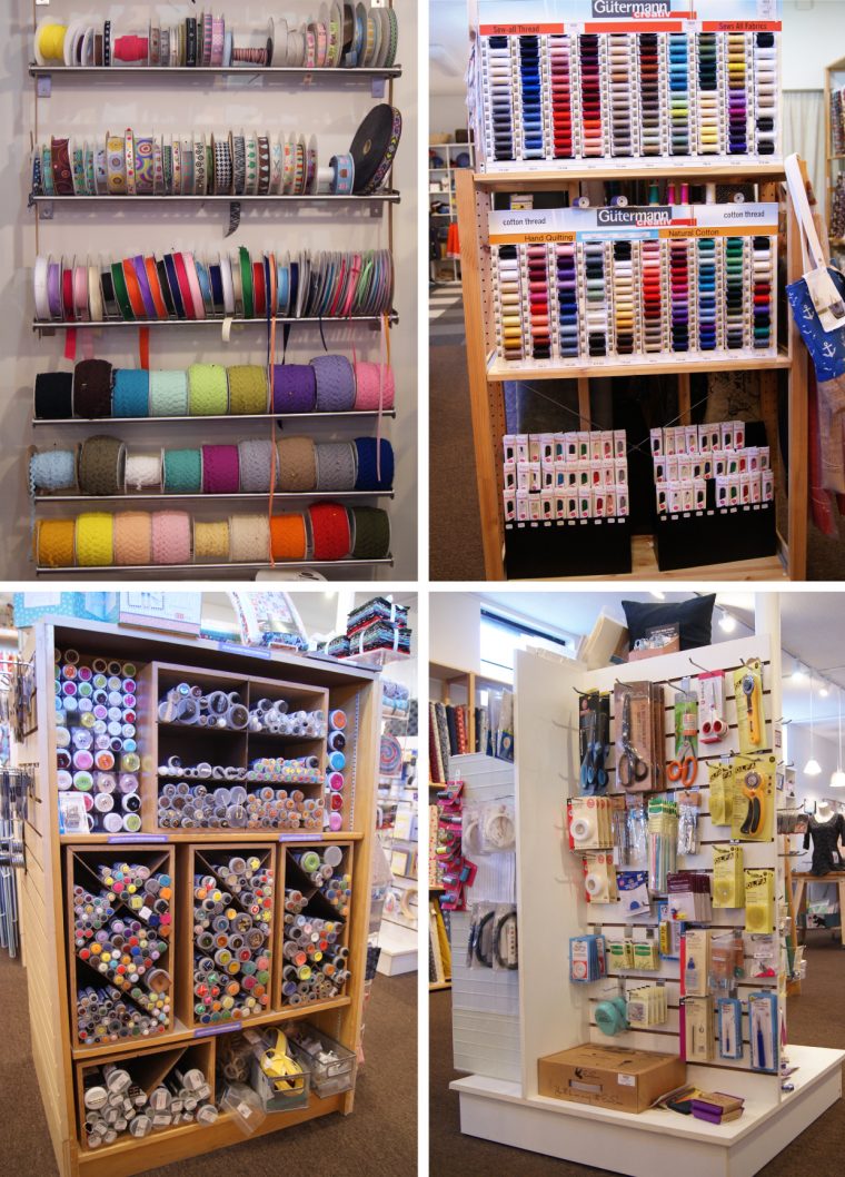 Sewing notions at Knit & Bolt