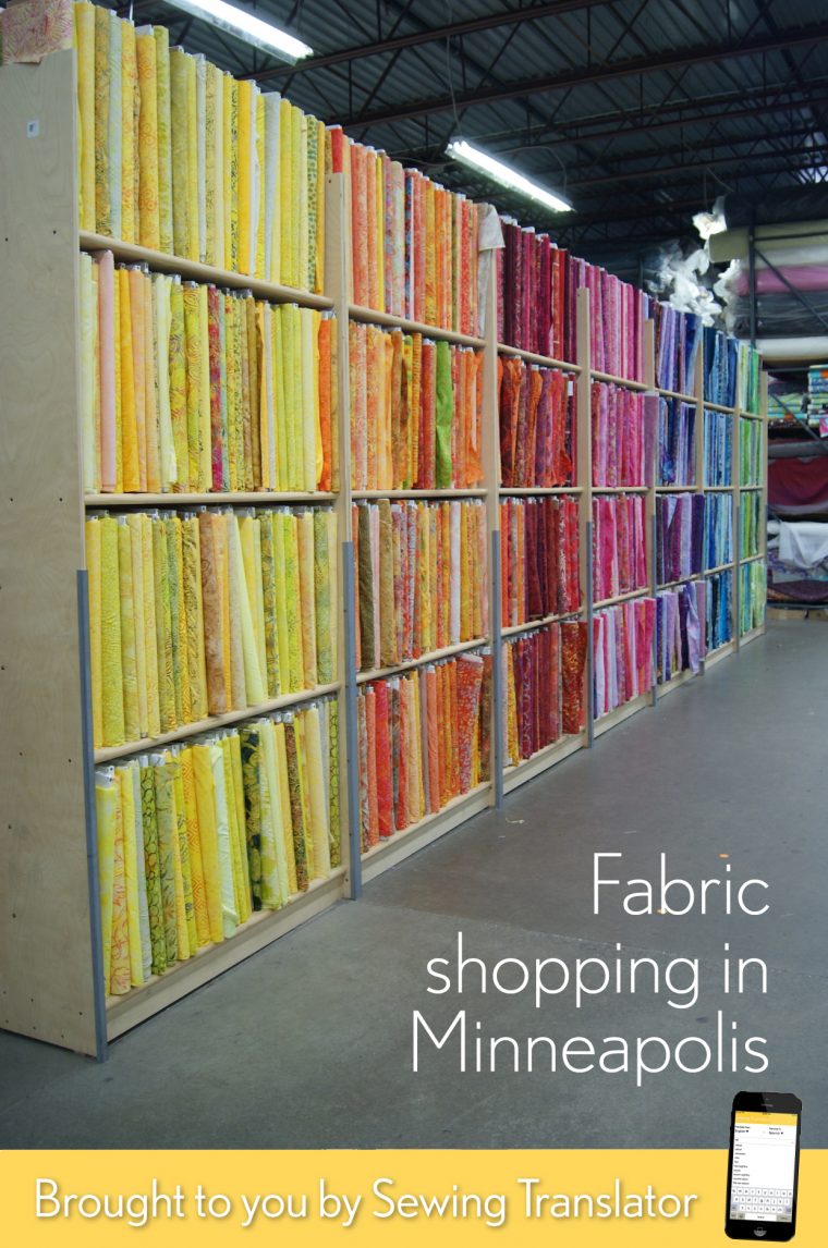 Fabric Shopping in Minneapolis