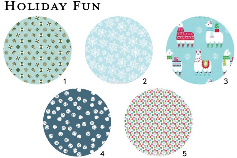 Fun holiday fabrics