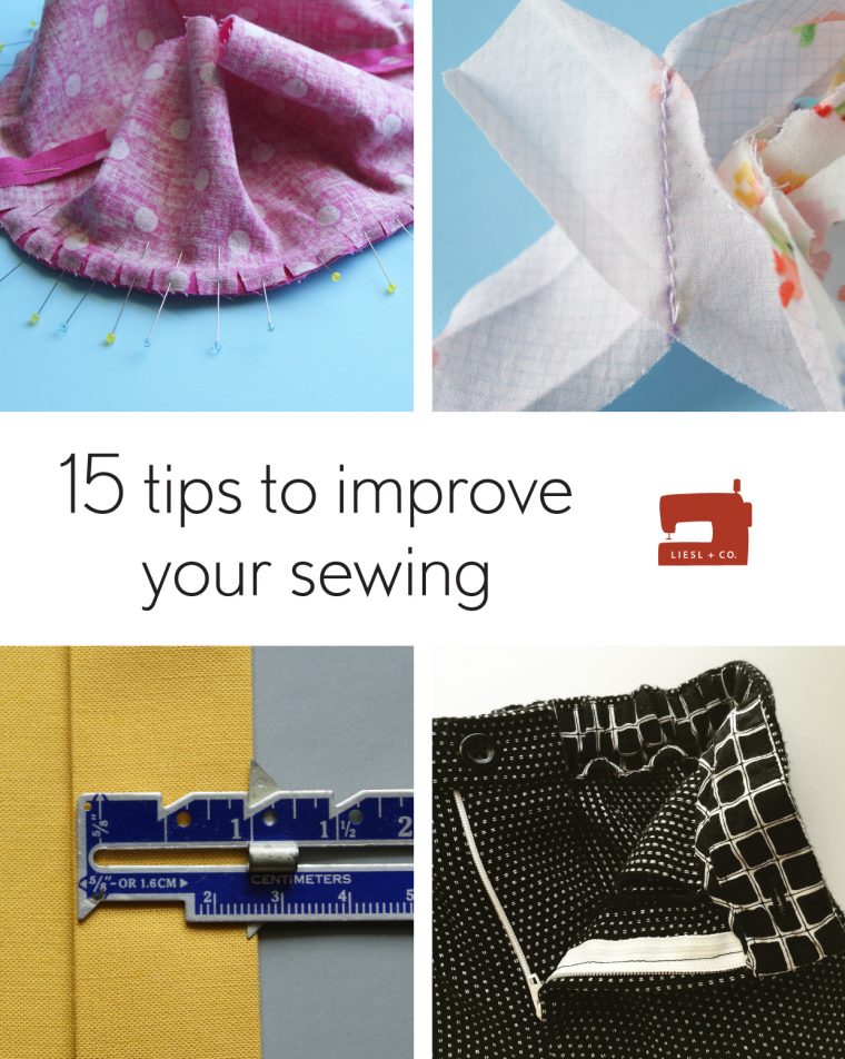 15 tips to improve your sewing