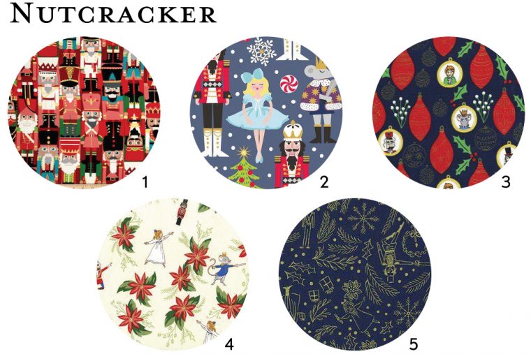 Nutcracker fabrics