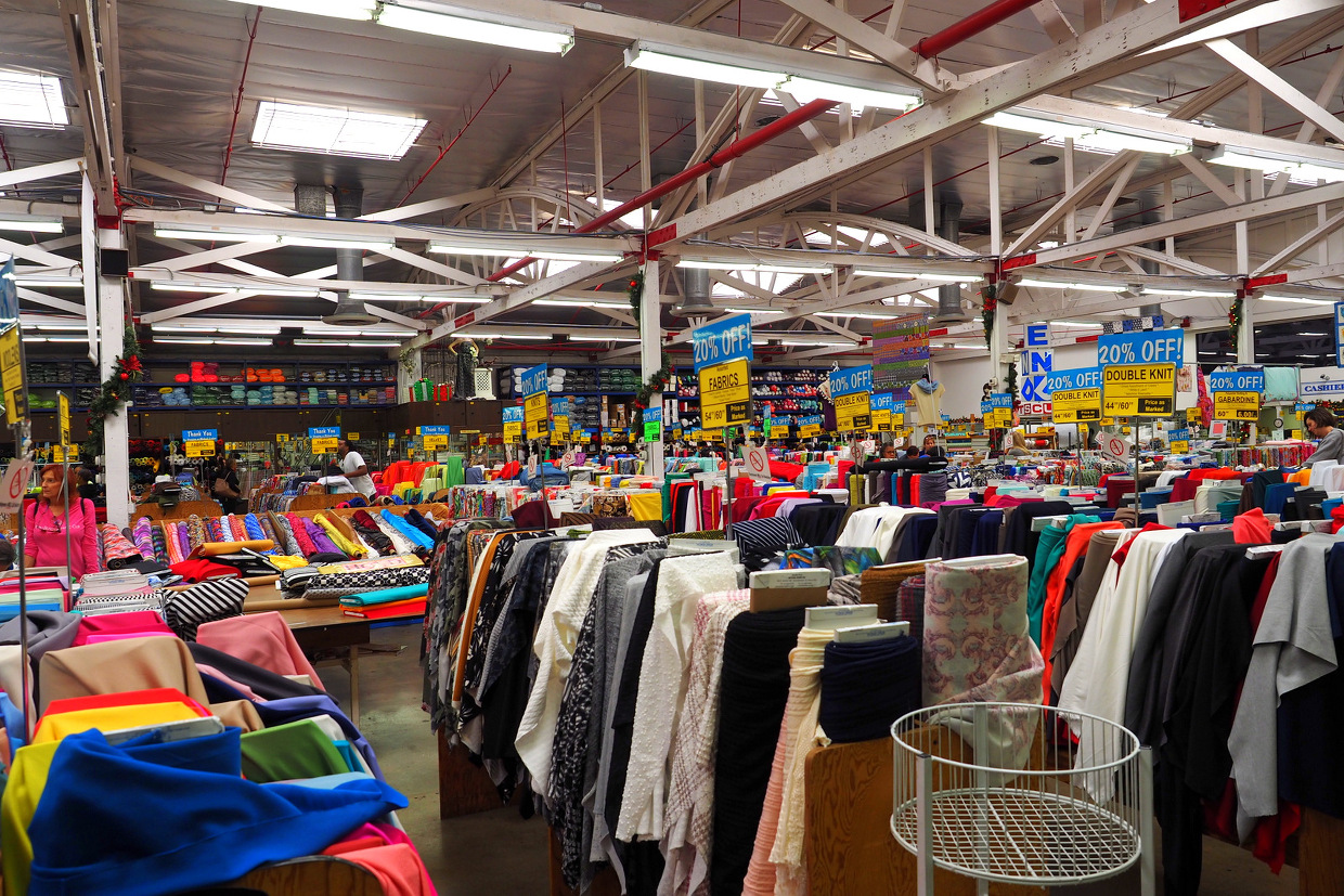 Fabric Shopping in Los Angeles Blog Oliver + S