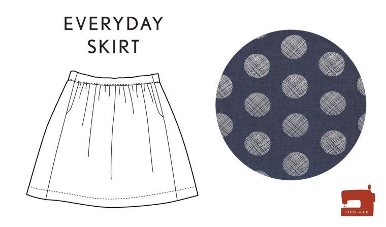 Liesl + Co. Everyday Skirt