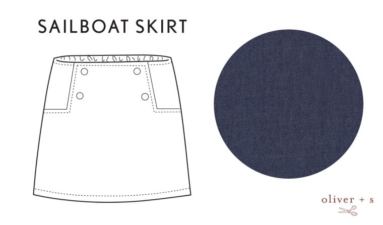 Oliver + S Sailboat Skirt