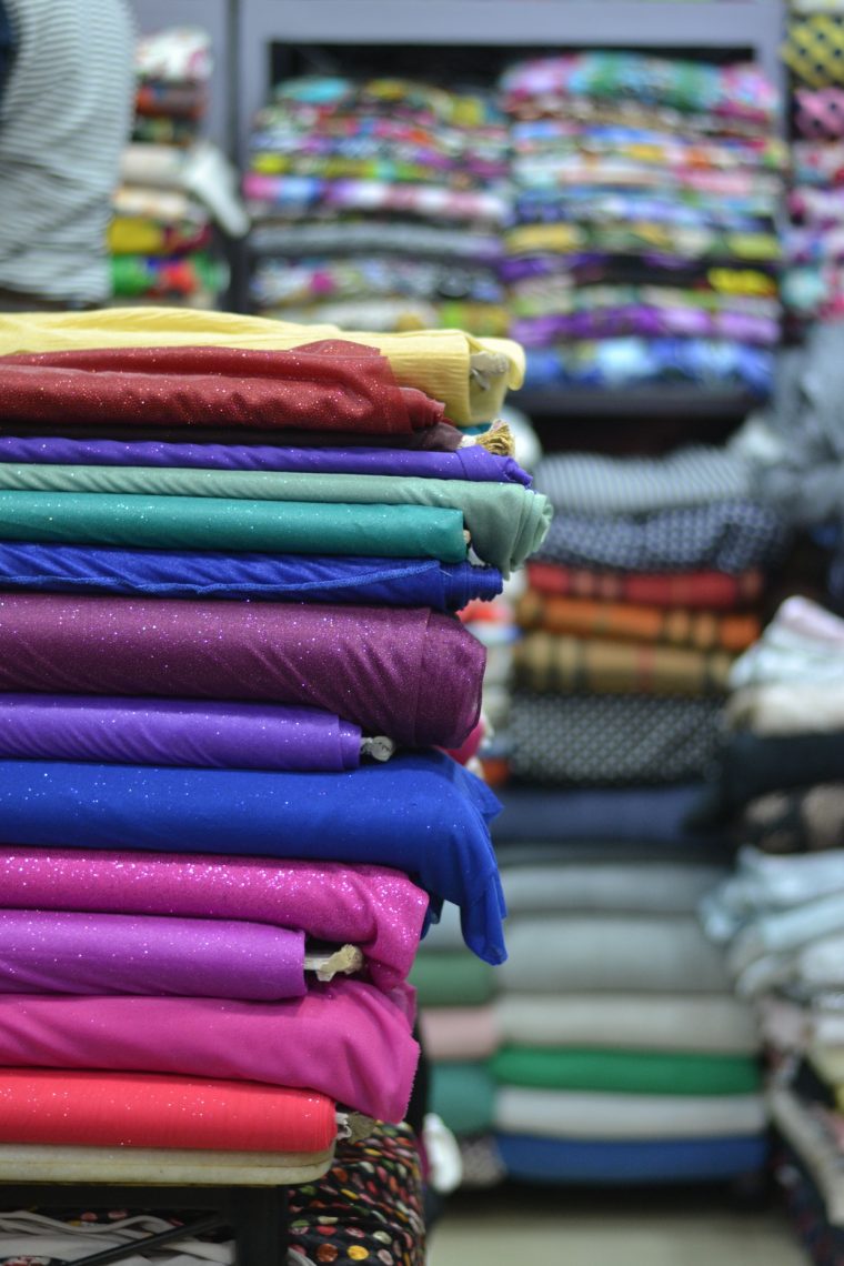 New Delhi fabric shopping