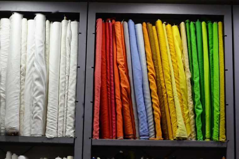 New Delhi fabric shopping