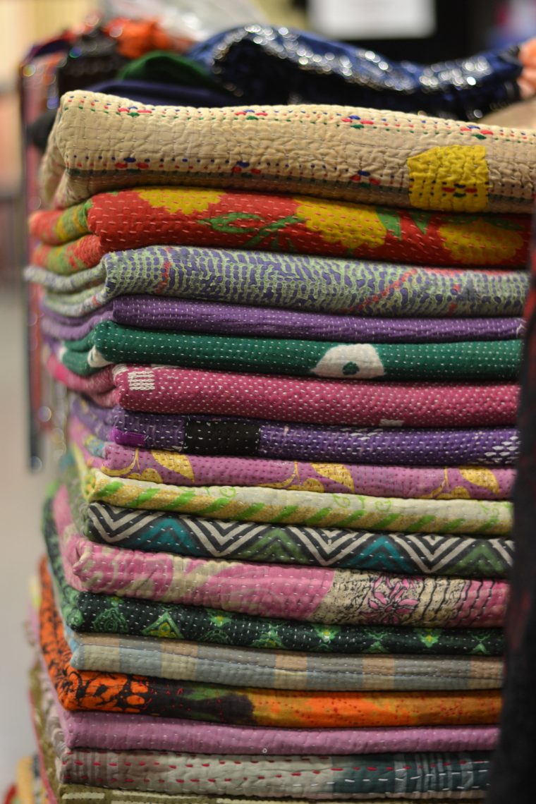 New Delhi fabric shopping