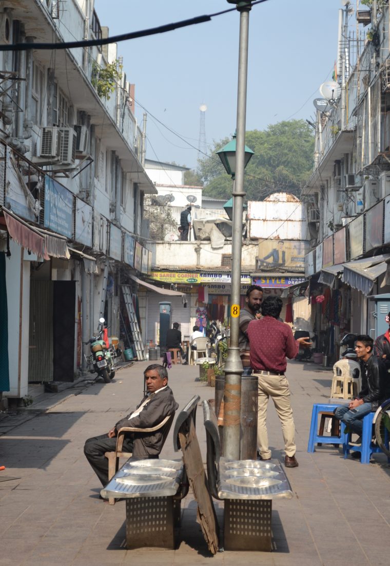 New Delhi fabric shopping