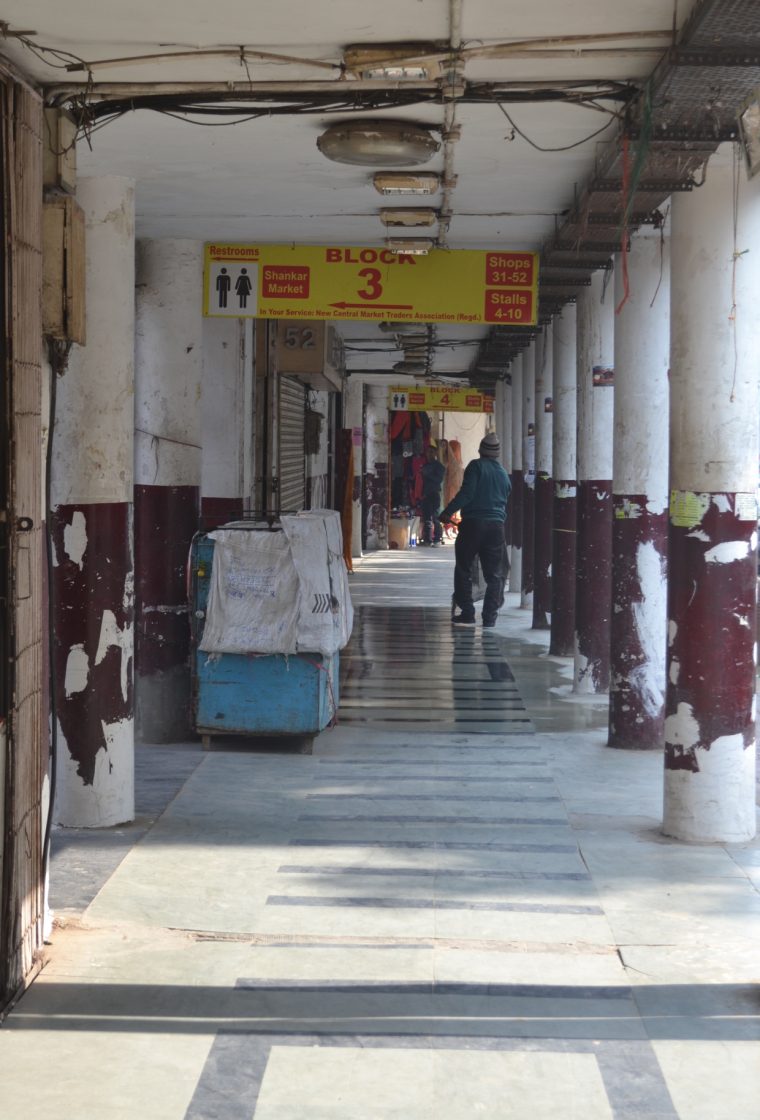 New Delhi fabric shopping