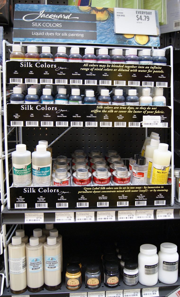 silk painting supplies