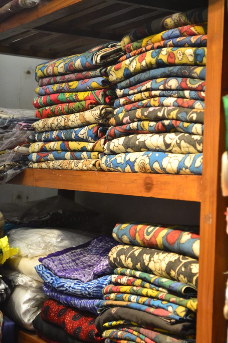 New Delhi fabric shopping