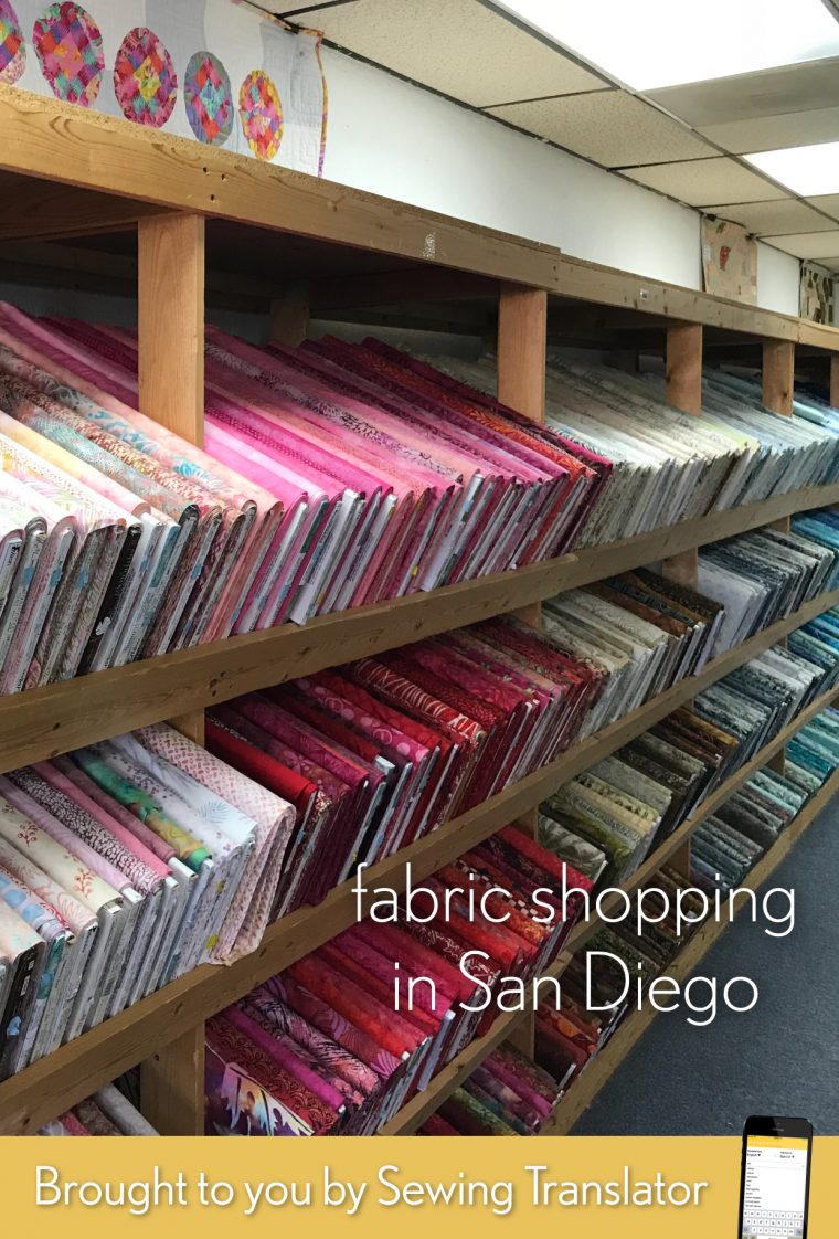 San Diego fabric shopping