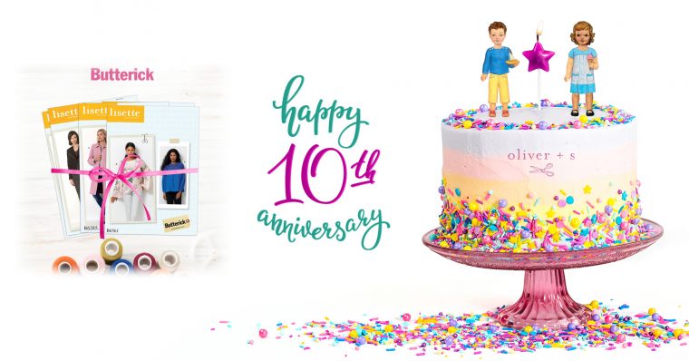 Anniversary Giveaway from Butterick Patterns